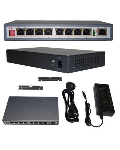CO-SWP9C. Коммутатор 8-портовый  Gigabit Ethernet с PoE. ComOnyx в Тюмени