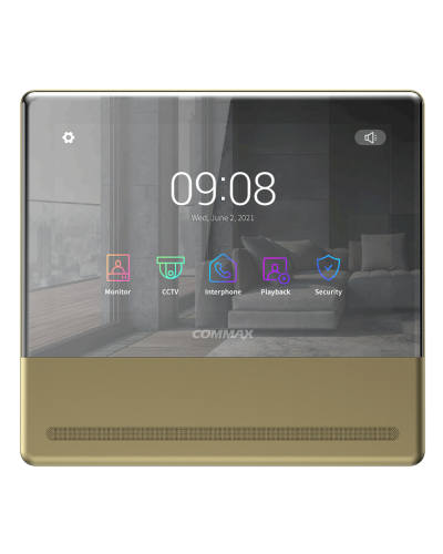 CDV-70QT/XL (золото). Монитор видеодомофона цветной. Commax в Тюмени