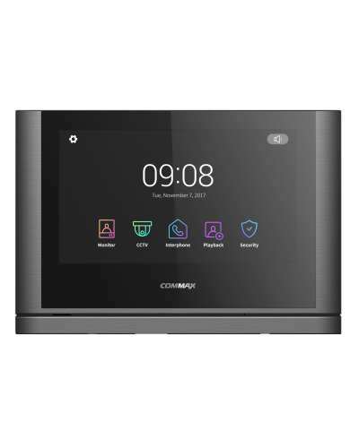 CDV-1024MA/VZ (темное серебро) Black Smog. Монитор видеодомофона цветной. Commax в Тюмени