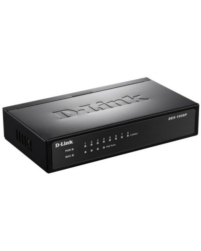 DES-1008P/C1A. Коммутатор. D-Link в Тюмени