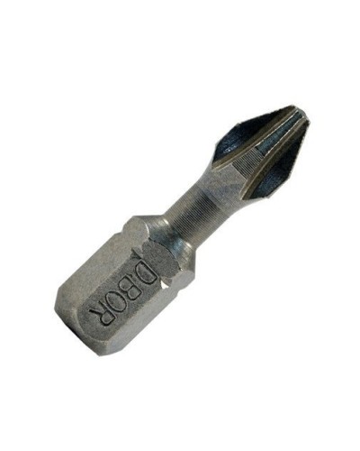 Биты фрезерованные, Ph2x25 мм, Torsion, C 6,3 (20шт) (D-T-PH02-025-020): Биты фрезерованные в Тюмени