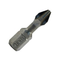Биты Ph1x25 мм, Torsion, C 6,3 (10шт) (D-T-PH01-025-010). Биты фрезерованные. D.BOR