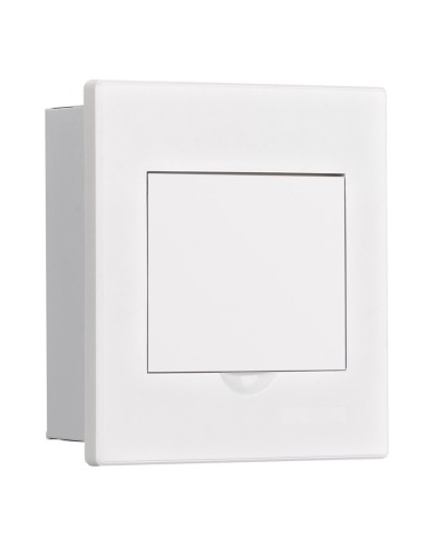 Корпус ЩРВ-М 4 модуля IP41 встраиваемый белая дверь (31100DEK). Корпус пластиковый. DEKraft в Тюмени