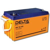 Delta HR 12-65. Аккумулятор герметичный свинцово-кислотный. Delta