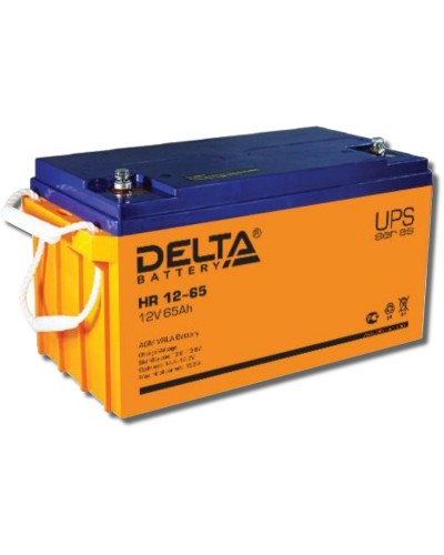 Delta HR 12-65. Аккумулятор герметичный свинцово-кислотный. Delta в Тюмени