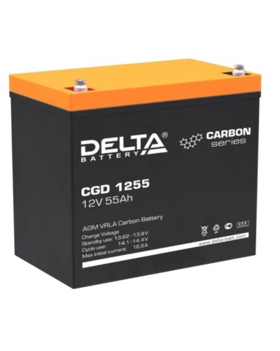 Delta CGD 1255. Аккумулятор герметичный свинцово-кислотный. Delta в Тюмени
