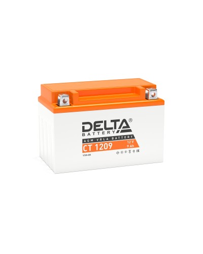 Delta CT 1209. Аккумулятор герметичный свинцово-кислотный стартерный. Delta в Тюмени