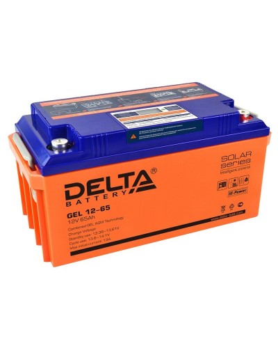 Delta GEL 12-65. Аккумулятор герметичный свинцово-кислотный. Delta в Тюмени