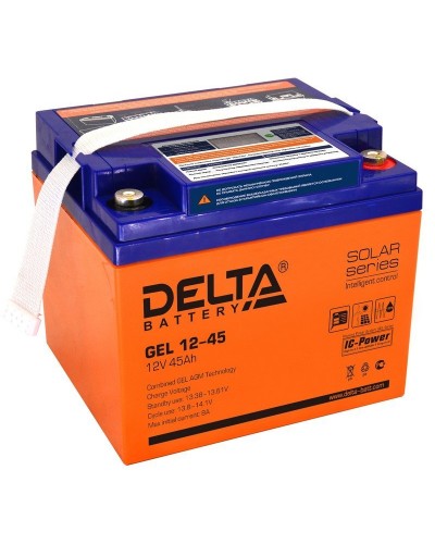 Delta GEL 12-45. Аккумулятор герметичный свинцово-кислотный. Delta в Тюмени