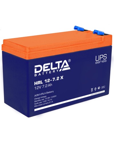 Delta HRL 12-7.2 X. Аккумулятор герметичный свинцово-кислотный. Delta в Тюмени