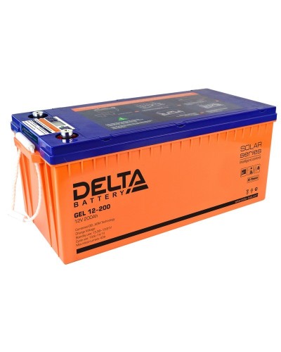 Delta GEL 12-200. Аккумулятор герметичный свинцово-кислотный. Delta в Тюмени