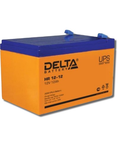 Delta HR 12-12. Аккумулятор герметичный свинцово-кислотный. Delta в Тюмени