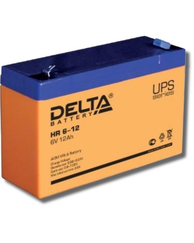 Delta HR 6-12. Аккумулятор герметичный свинцово-кислотный. Delta в Тюмени