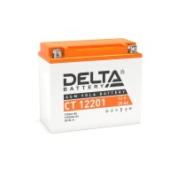 Delta CT 1220.1. Аккумулятор герметичный свинцово-кислотный стартерный. Delta