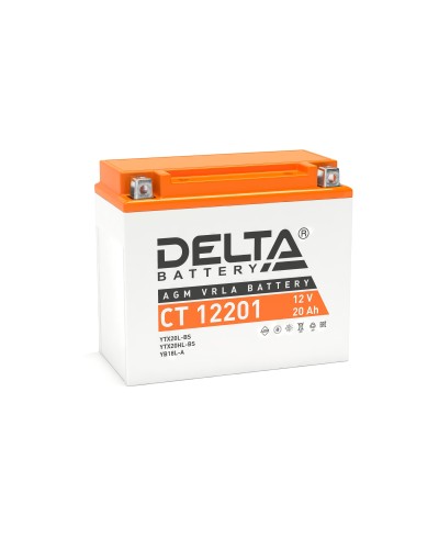 Delta CT 1220.1. Аккумулятор герметичный свинцово-кислотный стартерный. Delta в Тюмени