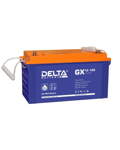 Delta GX 12-120. Аккумулятор герметичный свинцово-кислотный. Delta в Тюмени