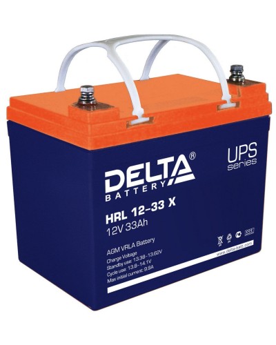Delta HRL 12-33 X. Аккумулятор герметичный свинцово-кислотный. Delta в Тюмени