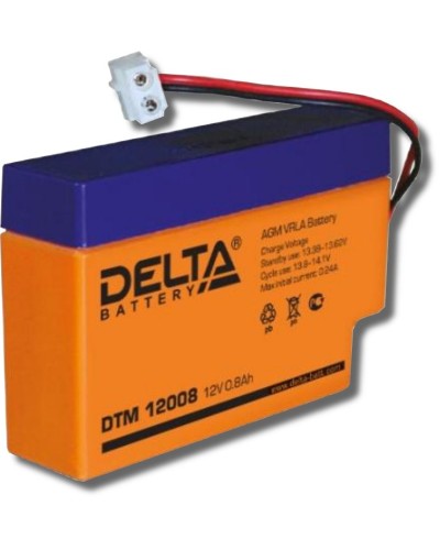 Delta DTM 12008. Аккумулятор герметичный свинцово-кислотный. Delta в Тюмени