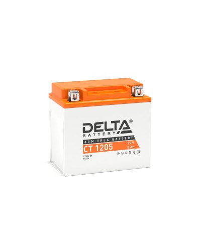 Delta CT 1205. Аккумулятор герметичный свинцово-кислотный стартерный. Delta в Тюмени