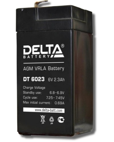 Delta DT 6023. Аккумулятор герметичный свинцово-кислотный. Delta в Тюмени