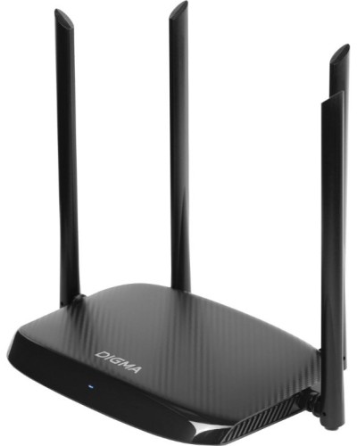 DWR-AC1201 AC1200 10/100BASE-TX черный. Роутер беспроводной. Digma в Тюмени