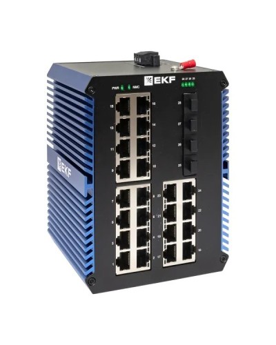 TSX-U-4GX/SFP-24GTP. Промышленный неуправляемый коммутатор. EKF в Тюмени