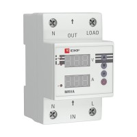 MRVA 25A PROxima (MRVA-25A). Реле напряжения и тока с дисплеем. EKF