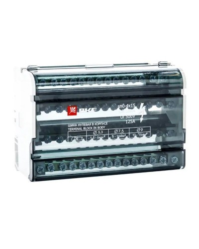 Шина нулевая в корпусе 4х15 (sn0-4х15). Шина нулевая в корпусе. EKF в Тюмени