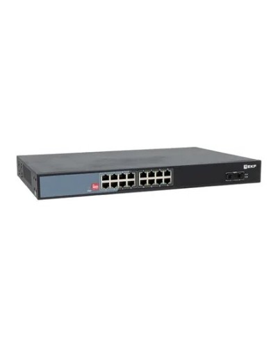 TSX-U-2GX/SFP-16GTP-R. Промышленный неуправляемый коммутатор. EKF в Тюмени