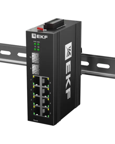 TSX-ML2-2GH/SFP-8GT. Промышленный управляемый коммутатор. EKF в Тюмени