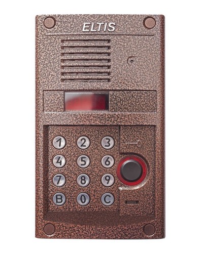 DP305-RDC24 (медь). Блок вызова домофона. ELTIS в Тюмени