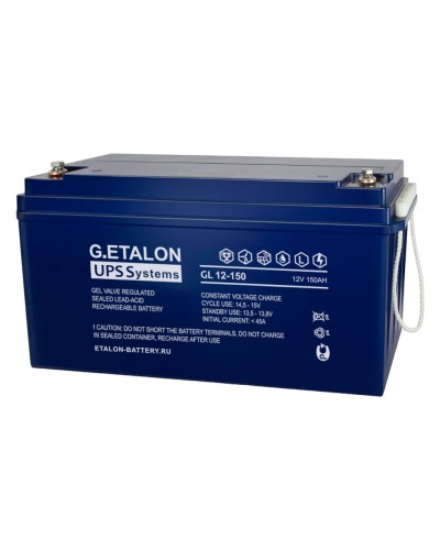 G.ETALON GL 12-150. Аккумулятор герметичный свинцово-кислотный. ETALON в Тюмени
