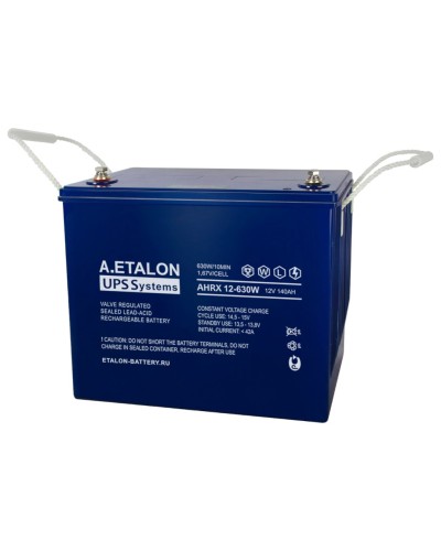 A.ETALON AHRX 12-630W (140). Аккумулятор герметичный свинцово-кислотный. ETALON в Тюмени