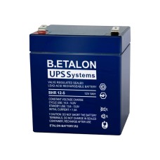 B.ETALON BHR 12-5. Аккумулятор герметичный свинцово-кислотный. ETALON
