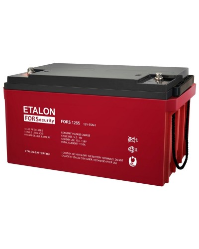 ETALON FORS 1265. Аккумулятор герметичный свинцово-кислотный. ETALON в Тюмени