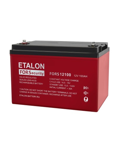 ETALON FORS 12100. Аккумулятор герметичный свинцово-кислотный. ETALON в Тюмени