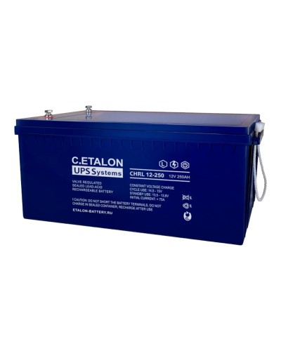 C.ETALON CHRL 12-250. Аккумулятор герметичный свинцово-кислотный. ETALON в Тюмени