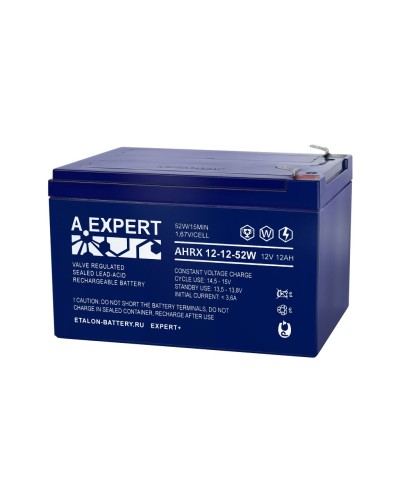 A.EXPERT AHRX 12-12-52W. Аккумулятор герметичный свинцово-кислотный. EXPERT в Тюмени
