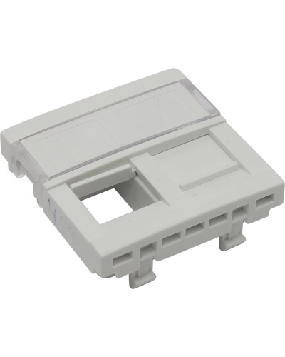 Вставка для 2-х модулей под RJ-45 кат.5e UTP, белая (45971 SBR): Вставка для 2-х модулей в Тюмени