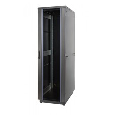 60F-42-88-31BL. Шкаф телекоммуникационный 19 напольный 42U. Eurolan