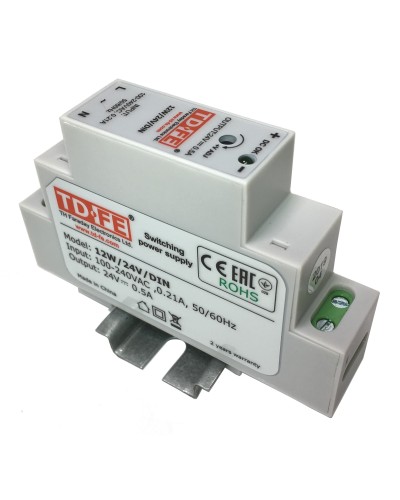 12W/24V/DIN. Блок питания. FARADAY в Тюмени