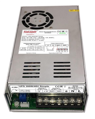 UPS 300W/48V Simple. Блок бесперебойного питания. FARADAY в Тюмени