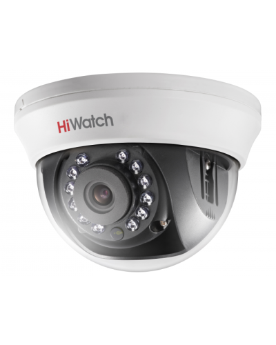 DS-T591(C) (3.6 mm). Бюджетная видеокамера мультиформатная купольная. HiWatch в Тюмени