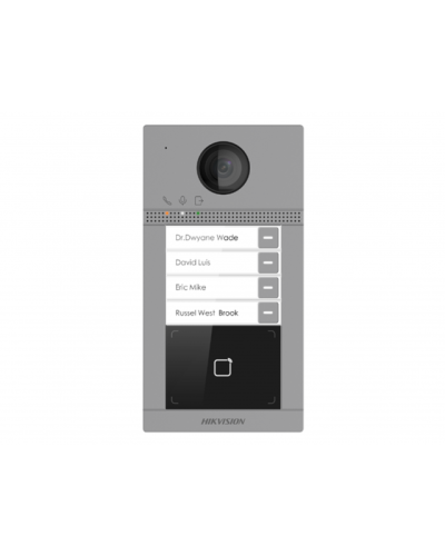 DS-KV8413-WME1(C)/Flush. Вызывная панель IP-домофона. Hikvision в Тюмени
