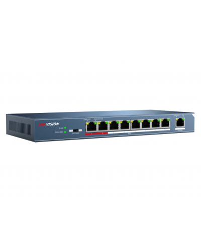 DS-3E0109P-E/M(B). Коммутатор с питанием POE. Hikvision в Тюмени