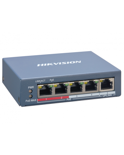 DS-3E1105P-EI. Коммутатор с POE. Hikvision в Тюмени