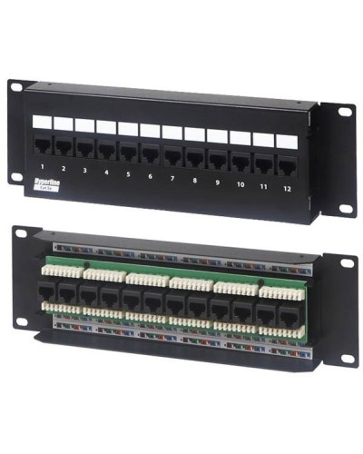 PPW-12-8P8C-C5e. Патч-панель. Hyperline в Тюмени