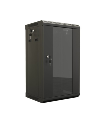 TDB-9U-GP-RAL9004. Шкаф телекоммуникационный 10 настенный, 9U. Hyperline в Тюмени