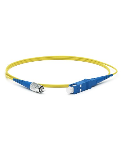 FC-S2-9-FC/UR-SC/UR-H-1M-LSZH-YL. Патч-корд волоконно-оптический одномодовый. Hyperline в Тюмени