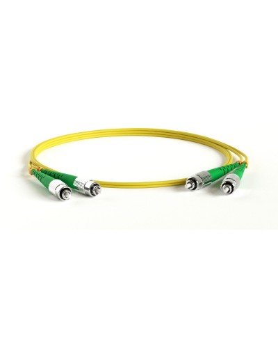 FC-D2-9-FC/AR-FC/AR-H-1M-LSZH-YL. Патч-корд волоконно-оптический FC-FC. Hyperline в Тюмени